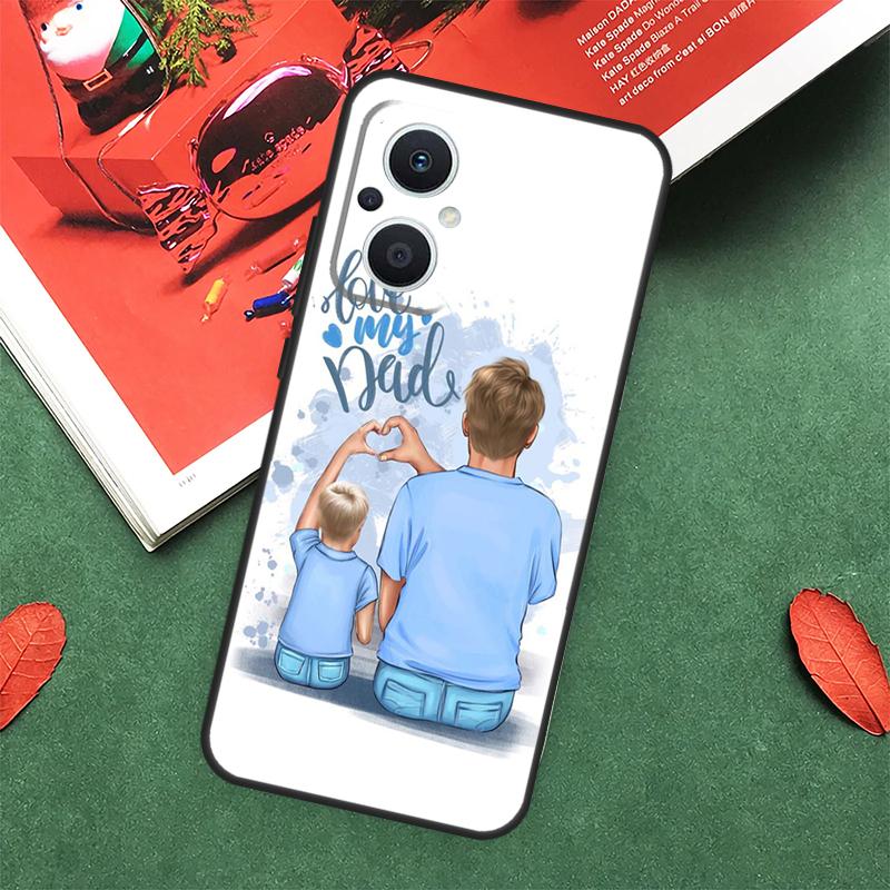 Baby Mom Daughter Girl Son Dad Case For OPPO Reno 14F 13F 12F 11F 12 13 14 10 Pro 7 8 Lite OPPO Find X5 X6 X8 X9 Pro Cover