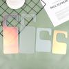 Aurora Transparent Nail Art Display Board Acrylic False Nail Sample Display