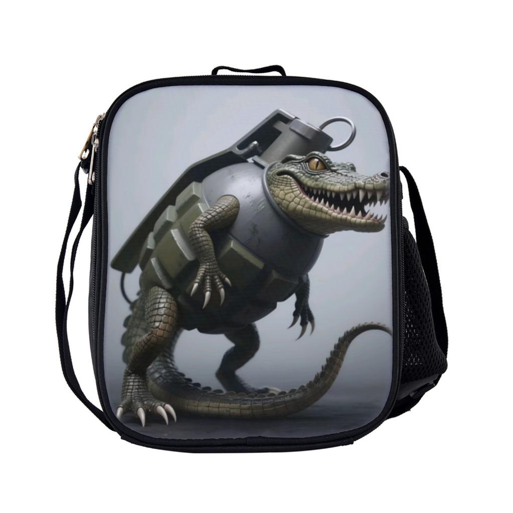 Overseas Shanhaijing Picnic Bag Unisex Student Outdoor Lunch Bag Suitable For School Trip Picnic