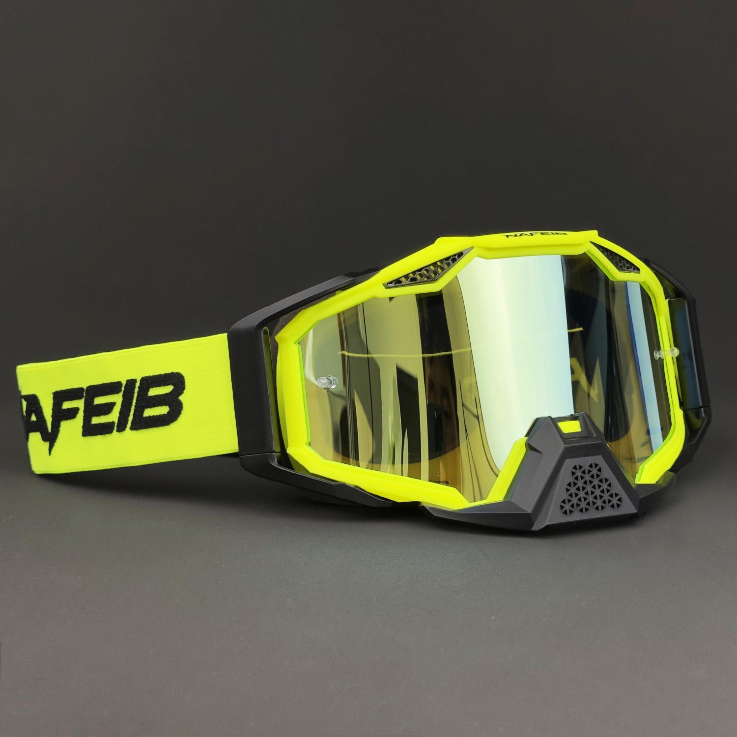 Off-road Goggles Motocross Glasses Motorcycle Men MTB ATV Mask Windproof Protection Skiing Cycling Racing Goggles