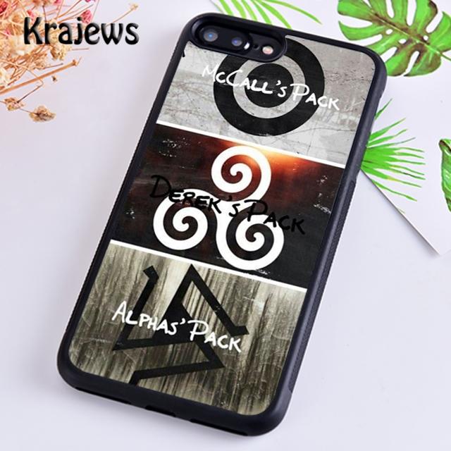 

Krajews new TEEN WOLF Printed fashion Phone Case Cover For iPhone 17 Air 16 15 14 plus 11 12 pro max coque Fundas iPhone 13