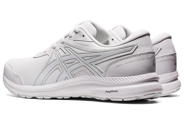Herren Sneaker ASICS Gel-Contend SL Weiß Grau Weiß/Weiß