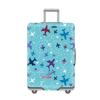 Thickened Elastic Printed Luggage Protector & Dust Cover
