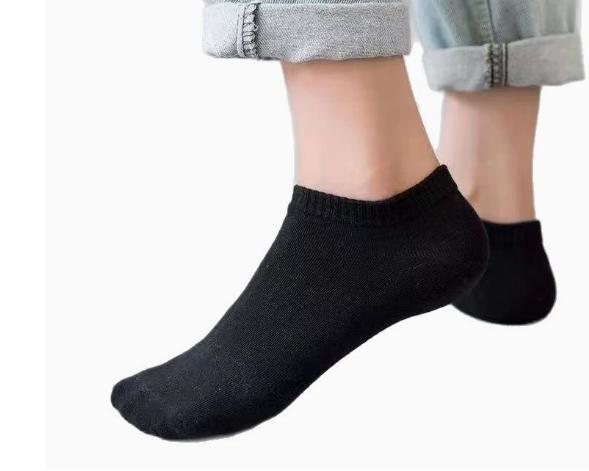 10 Pairs Classic Low Cut Socks Breathable Lightweight Everyday Cotton Blend Socks for Men and Women Suitable for All Seasons