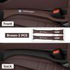 Hub Caps 2pcs Two-color Patchwork Suede Material Car Seat Gap Filler For Volkswagen VW Golf 4 5 6 7 Polo Jetta Sagitar Magotan P