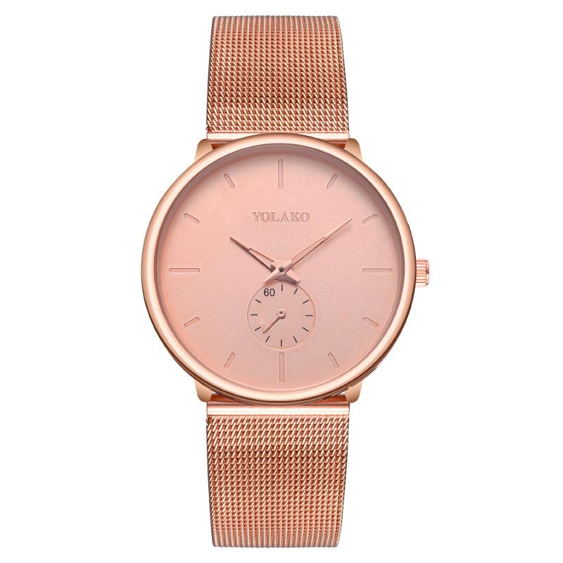 

Модные мужские часы Single Eye, мужские часы, сетчатый ремешок, миланский ремешок, кварцевые часы