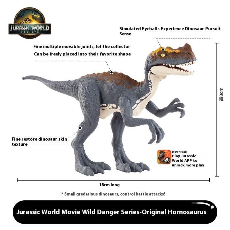 Jurassic World - Die wunderbare Welt der Wunder: Rebirth 4 Spinosaurus Actionfigur Modell Simulierte Dinosaurier Modell Spielzeug Kindergeburtstagsgeschenk