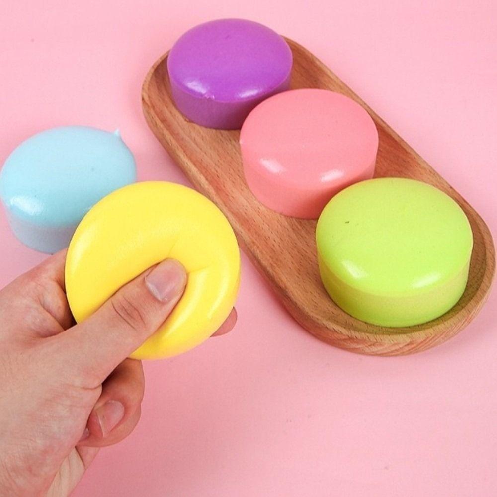 Square Bread Squishy Toy Super Soft Toast Fidget Toy Simulation Bread Squeeze Toys  for Kids Adults
