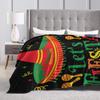 Let's Shift Party Fiesta Blanket Mexican Amigo Cinco De Mayo Warm Plush Bedding Throws For Child Bed Flannel Bedspread Bed Cover