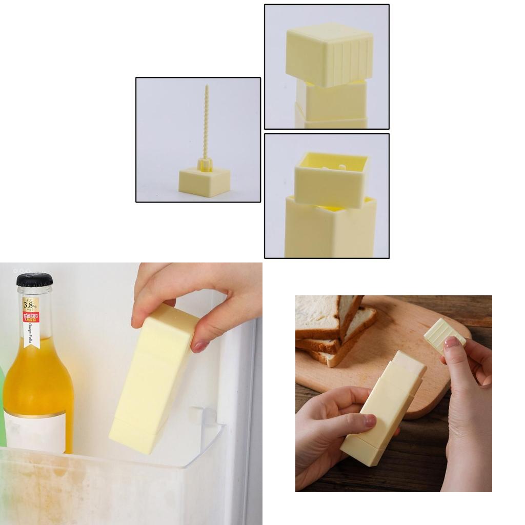 Practical Butterer Butter Dispenser Lightweight Easy Operation Butter Keeper Box