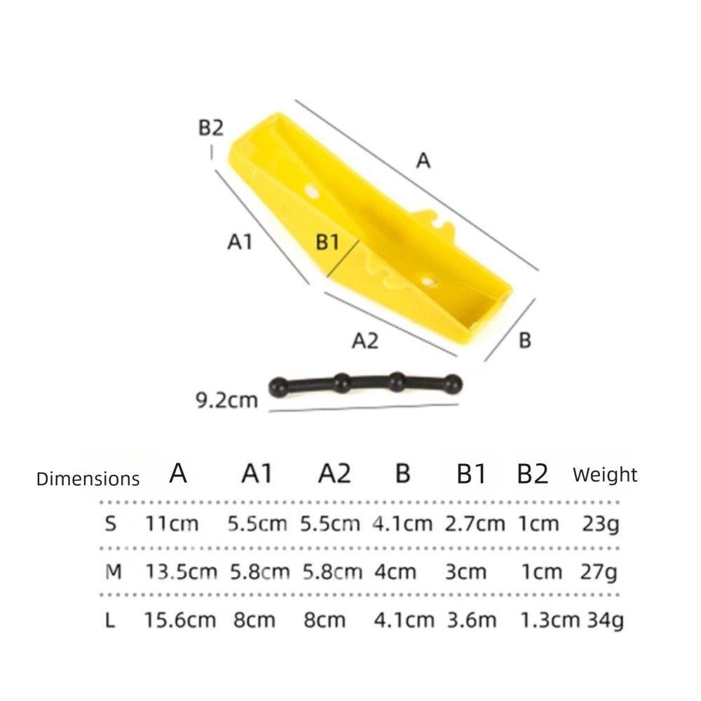ABS Ice Auger Blade Guard Reusable Lightweight Ice Drill Blade Cover Yellow with Fixing Strap Ice Drill Cover Ice Fishing