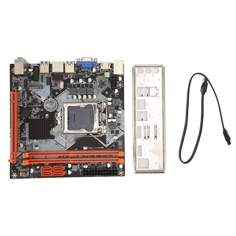 

ITX H110 motherboard, dual channel DDR4 4xSATA3.0 PC motherboard LGA1151 maximum 32GB Full solid capacitor gaming motherboard