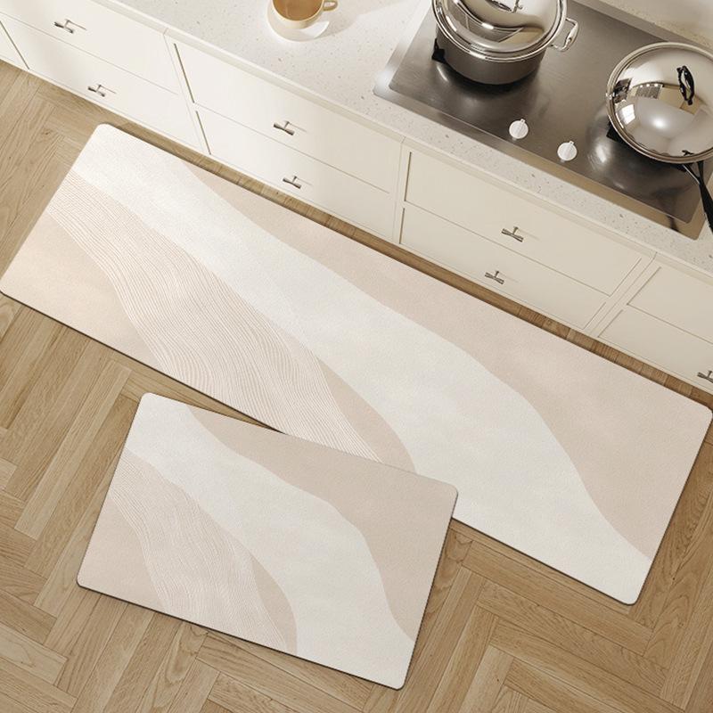 Tappetino da Pavimento Antiscivolo Moderno Minimalista ad Asciugatura Rapida in Fango Diatomaceo per Cucina e Ingresso