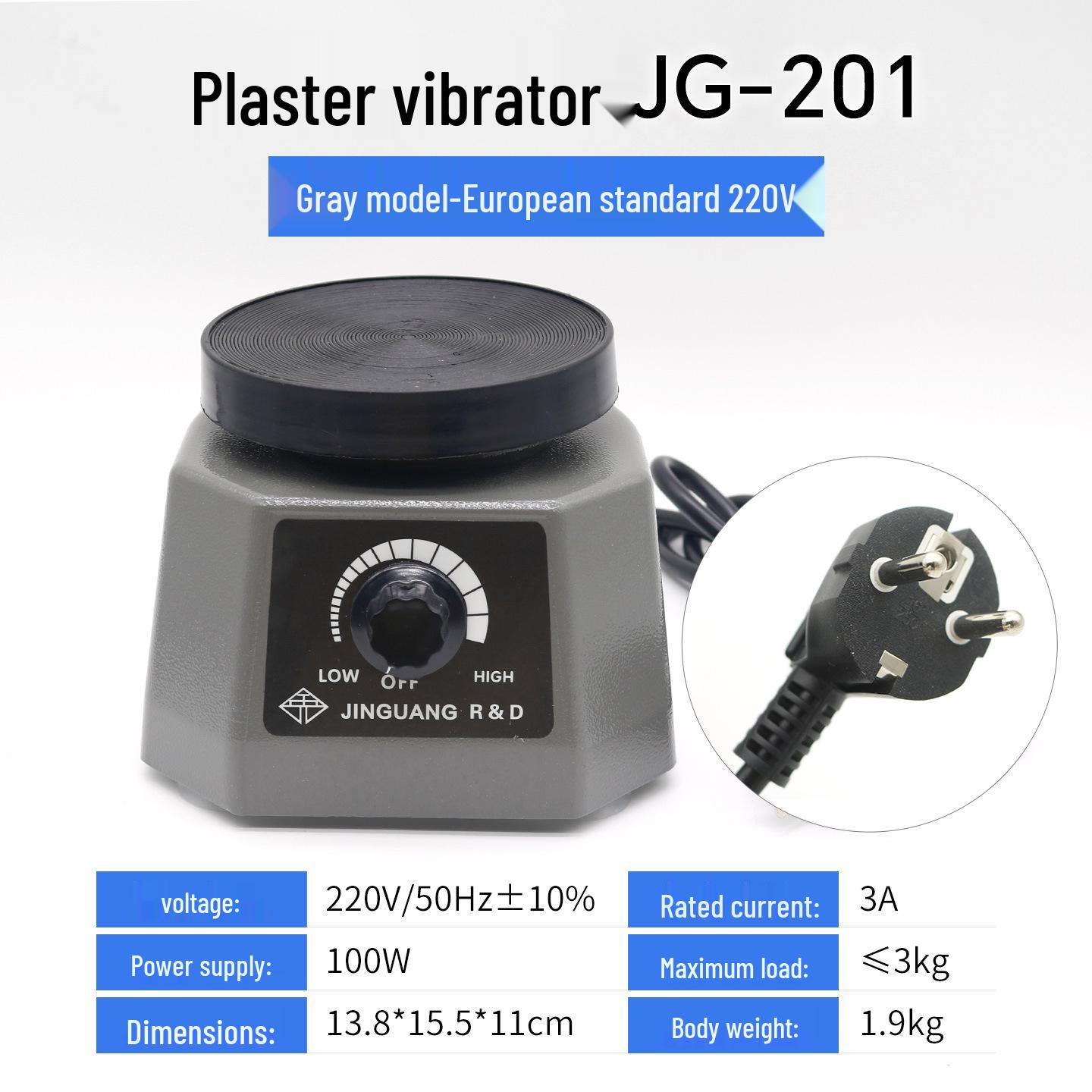 

Dental Technician Round Disc Plaster Vibrating Machine - Gold Light Model