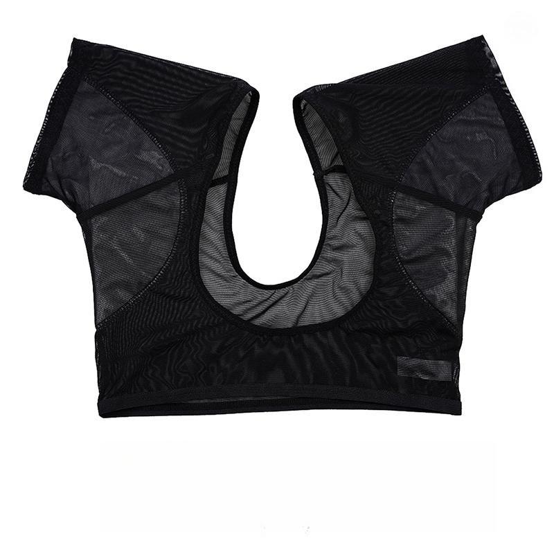 Almofadas de suor nas axilas, camiseta feminina, formato de axila, almofadas de suor reutilizáveis, laváveis