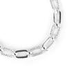 Bracelet - LUXENTER - Asgoth - Cubic Zirconia - Rhodium Finish - 18 Cm