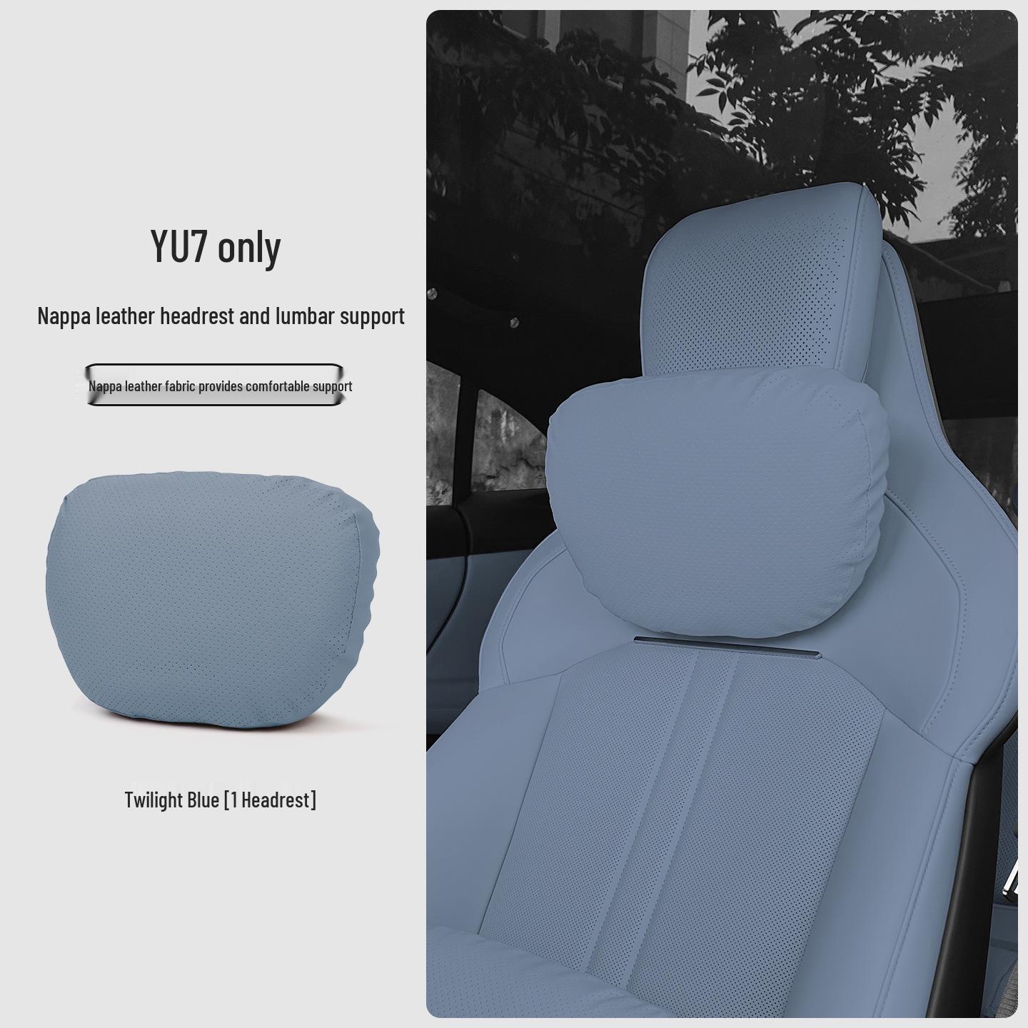 Xiaomi YU7 Headrest Lumbar and Neck Support Pillow for Car Interior