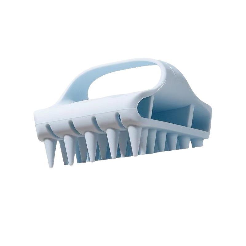 Silicone Scalp Massager Shampoo Brush for Gentle Hair Cleaning