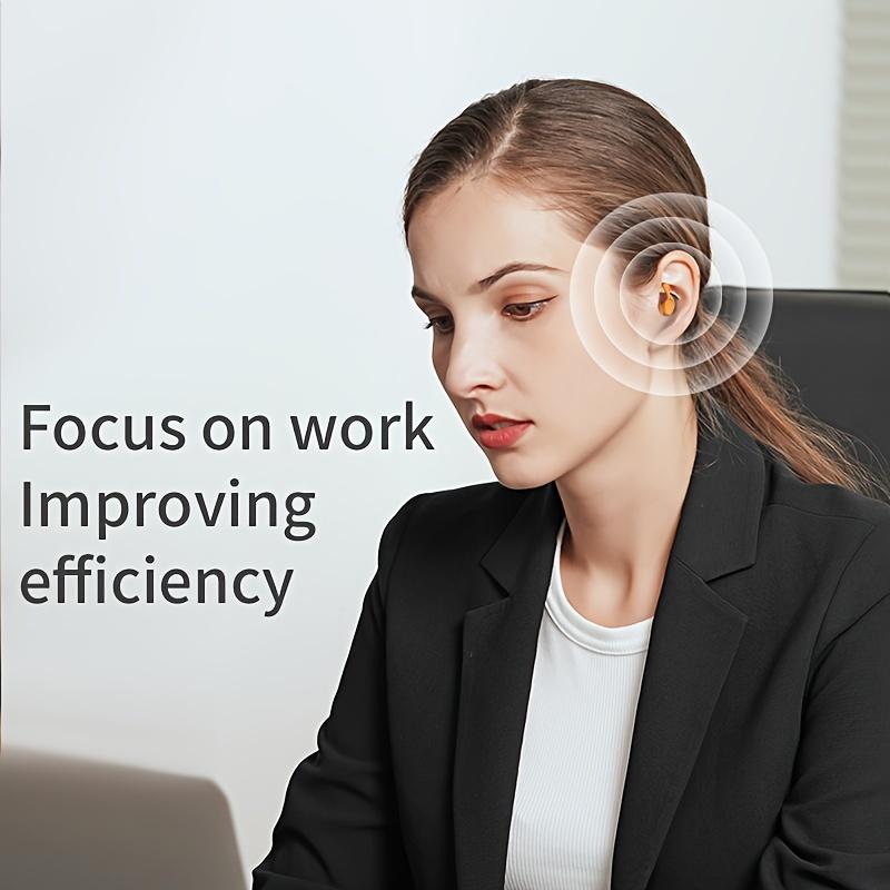 [Silikon Ørepropper] Støyreduserende Gjenbrukbare Silikon Ørepropper for Søvn | Snorke- & Svømme-Komfort, Stille Nattsøvn