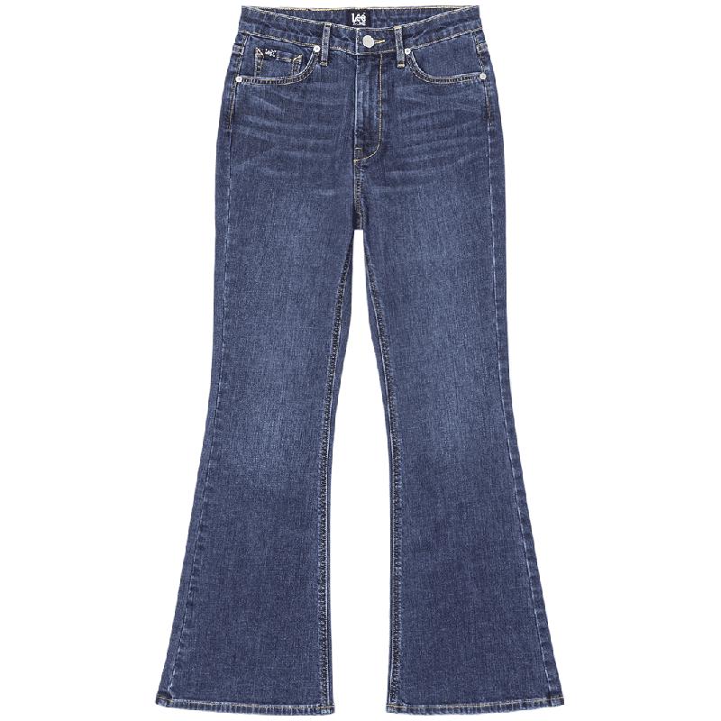 

Lee Slim High Waist Flared Lightweight Jeans 24