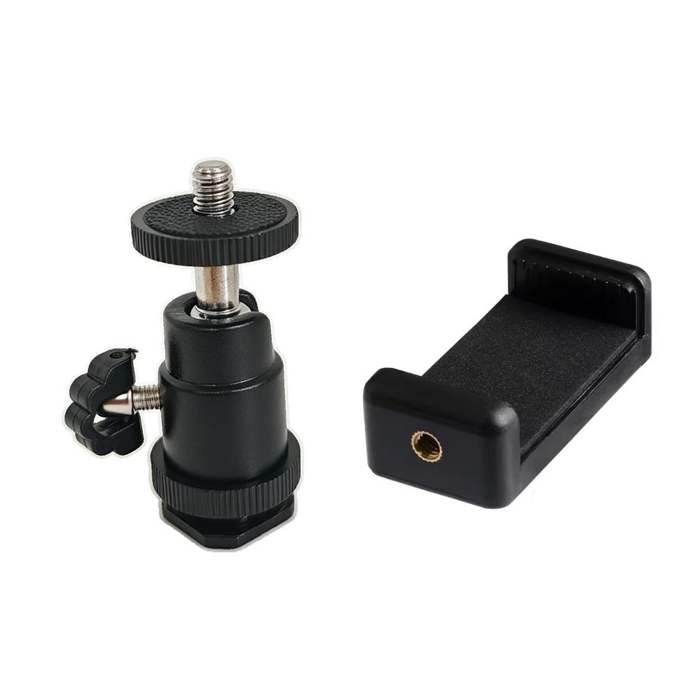 Hot Shoe to 1/4 Adapter Camera Hot Shoe Mount Adapter Flash Shoe to 1/4"-20 Male Post Adapter for DSLR Camera Gopro 12 DJI Rig