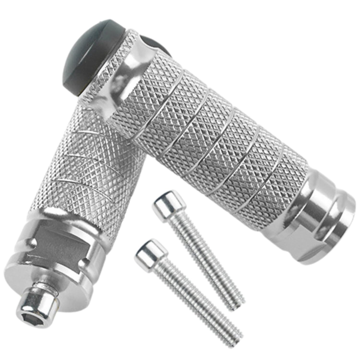 RYOTBASE Bike Step M8 Universal Footpeg Step Bar Compatible with серебряный