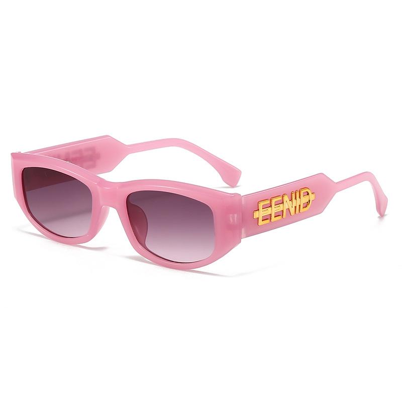 Stylish European and American Style Versatile Polygonal Women's Sunglasses