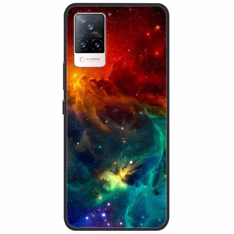 Miękkie Silikonowe Etui Na Telefon Dla vivo V21 5G 4G V21E V2027 Y11S Y12S V20 V2025 V 21E TPU Coque Pokrowiec Dla Vivo V 21e 21 Ochronne
