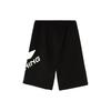 Li Ning Big Logo Sports Mid-Waist Casual Shorts Men Shorts Black AKSR551-1