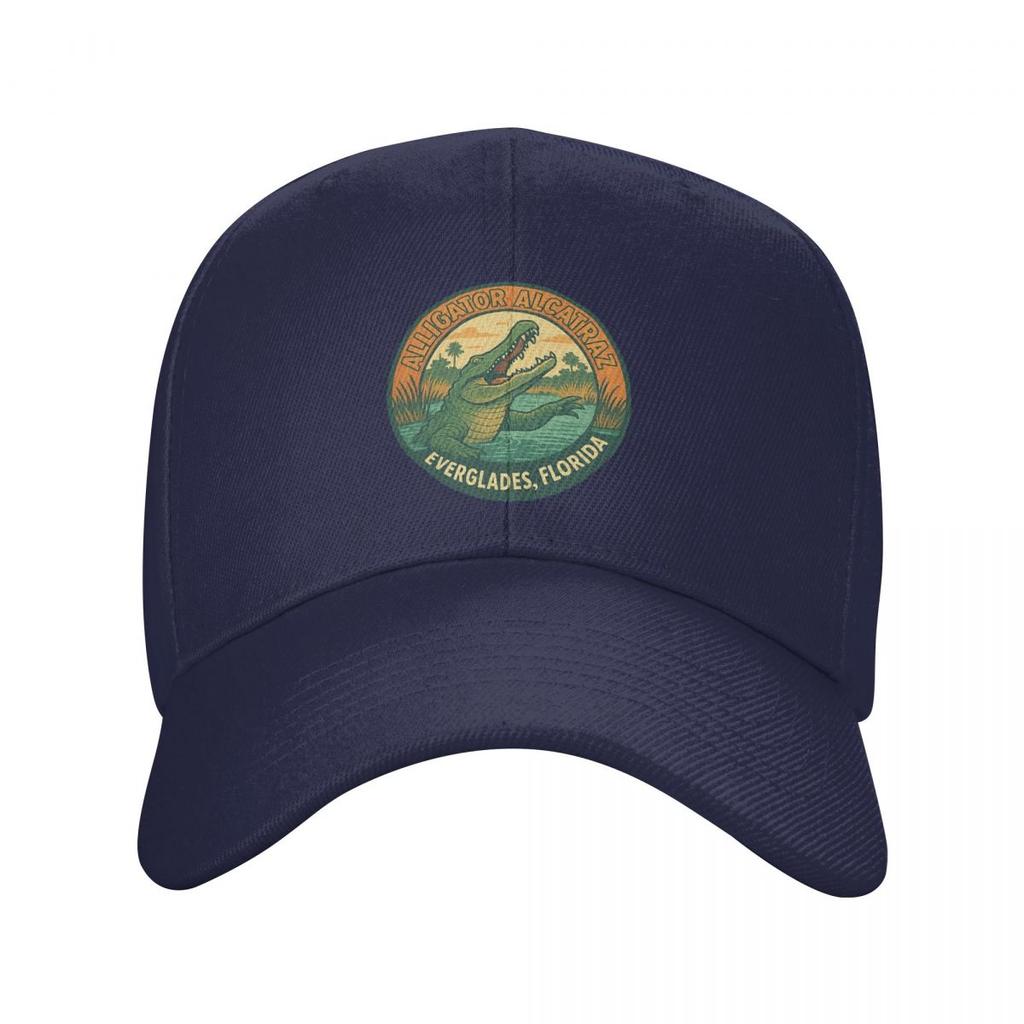 Alligator Alcatraz Florida Everglades Baseball Caps Snapback Men Women Hats Outdoor Cap Streetwear Baseball Hat Casquette