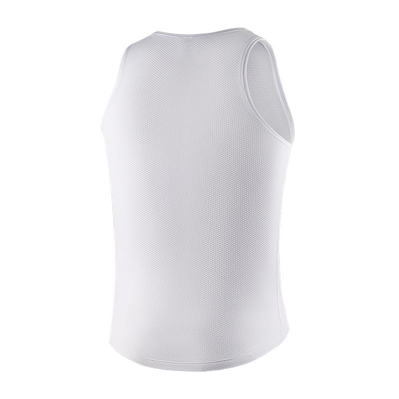 Li-Ning Skin-Friendly Breathable Sleeveless Comfortable Sports Vest Men tops Brilliant-White LNMB178-1