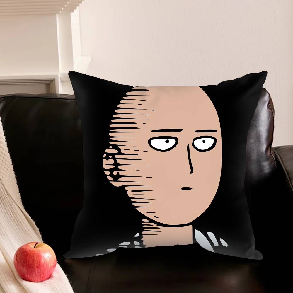 One-S P-Punch A-Anime Pillowcase Living Room Sofa Cushion Cover Bedroom Room Bed Pillow Cover Home Decoration