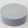 Aron Kasei ICO-H PVC Lid, Gray, for Sewage, 125 5228503