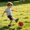 Creative Football Shape Punching Bag Soft Plush Stress Relief Toy Small Soccers Ball Toy For Kids And Adults