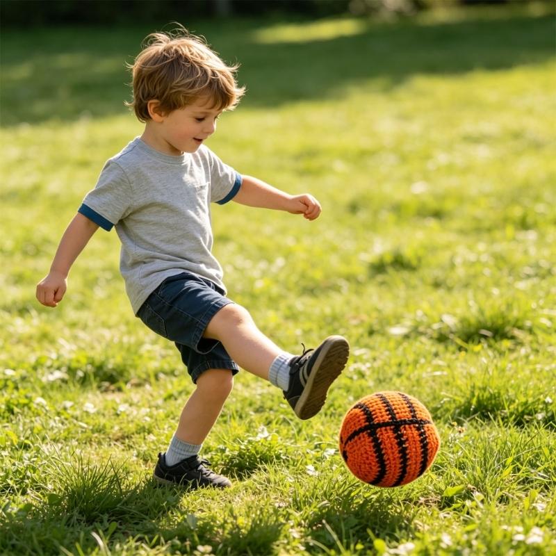 Creative Football Shape Punching Bag Soft Plush Stress Relief Toy Small Soccers Ball Toy For Kids And Adults