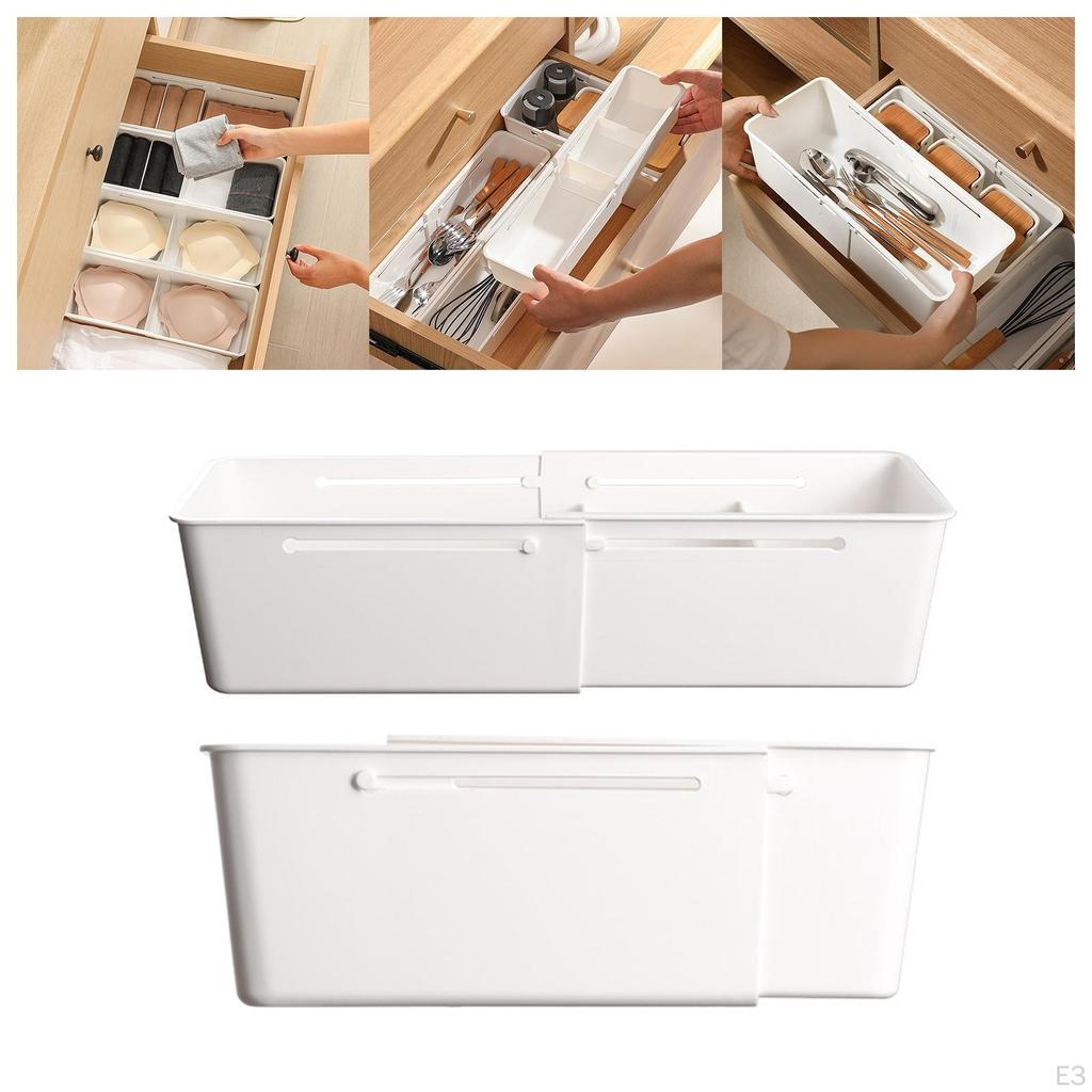 Expandable Drawer Organizer Storage Solution for Home and Office