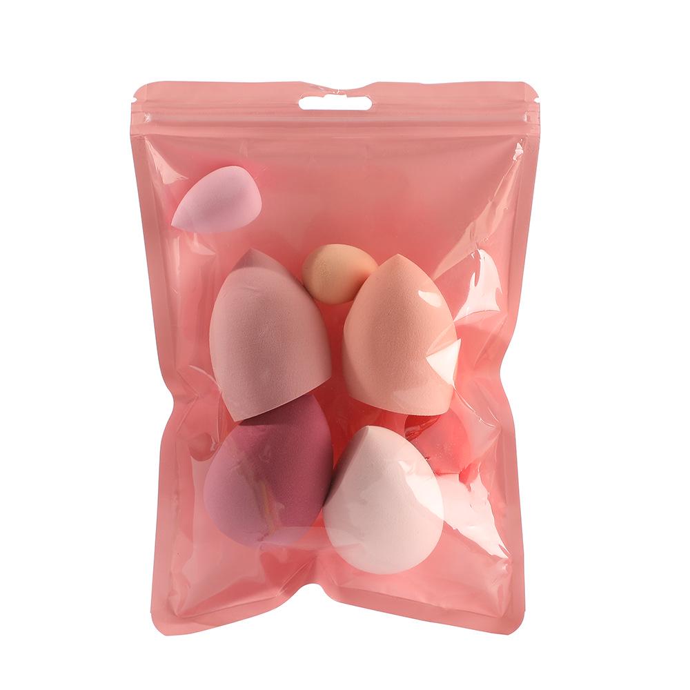 Non-Absorbent Beauty Sponge Set: Wet/Dry Makeup Egg & Cotton Pad Tools