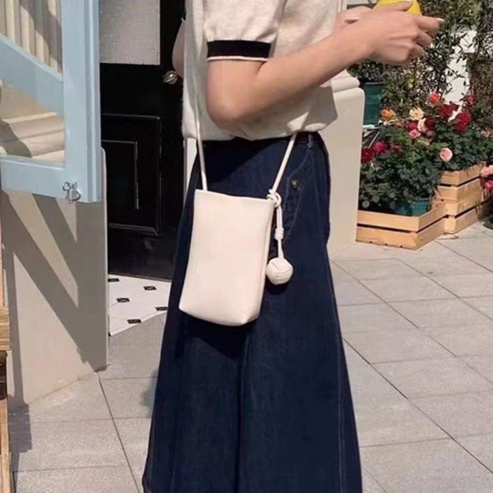 Mini Crossbody Bags New Large Capacity Soft PU Phone Pouch All-match Waterproof Coin Purse Women Handbags Pu Shoulder Bags
