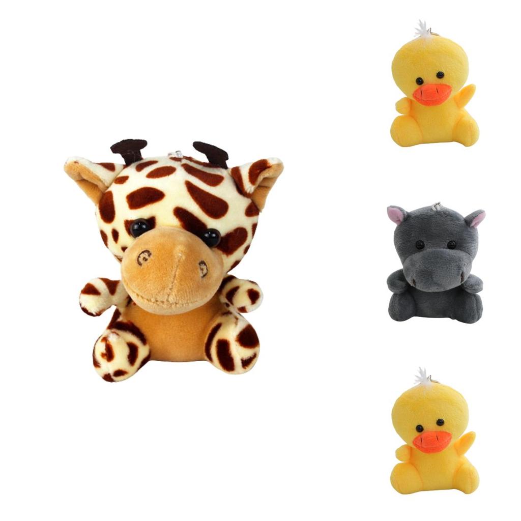 Macchine artigliate per bambole di animali del bosco all'ingrosso, Tigri e leoni di peluche da quattro pollici, Decorazioni e accessori portachiavi in peluche, Cotone PP, Personalizzabile)
