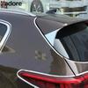 Rear Window Spoiler Cover Trim For KIA Sportage 2016 2017 2018   Chrome Car Side Wing Triangle Frame Trims Accessories