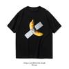 Beste Qualität Bananen Kanalband T-Shirt Unisex Unisex Lässig Baumwolle Grafik-T-Shirts Erwachsenen Streetwear T-Shirts Oberteile T-Shirt Kleidung