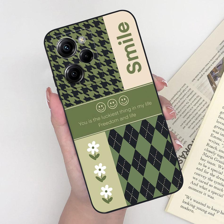 Cell Phone Case For Xiaomi Poco X5 Pro 5G Trendy Pattern Silicone Protective Matte Cover For PocoX5 X 5 X5Pro Capa Funda Bumper