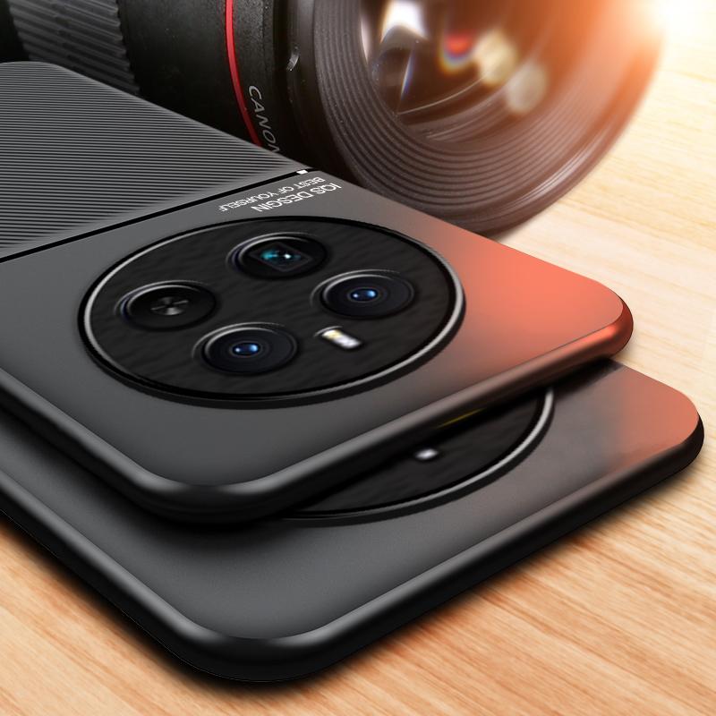 Für Realme 12 Pro Plus Hülle Lederstruktur Magnetische Autohalterung Handyhüllen Für Realme 12 Plus 12Pro+ 5G Stoßfeste Rückseite