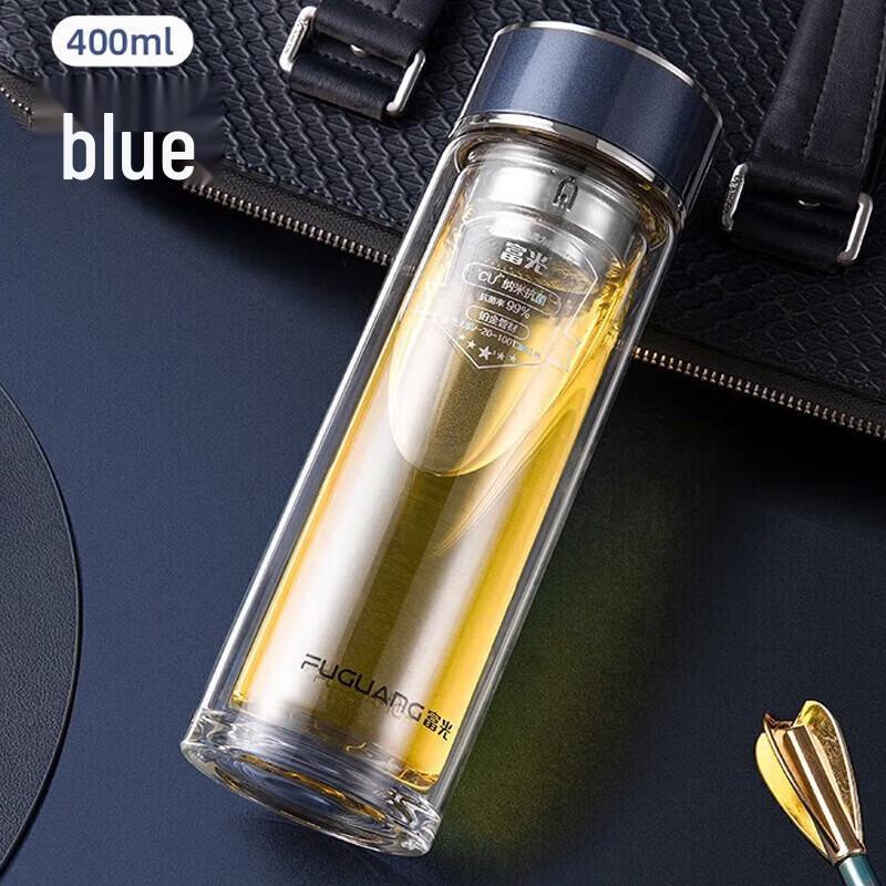 FUGUANG Portable Tea Infuser Glass Bottle