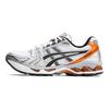 Asics Gel Kayano 14 Silver Piquant Orange Unisex Sneakers White 1201A019-109