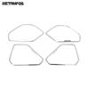 For Toyota Rav4 Rav 4 -2024 2025 Stainless Steel Door LoudspeakerAudio Speaker Cover Trim Interior Accessories Car Styling