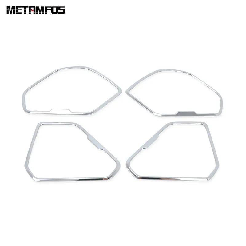 For Toyota Rav4 Rav 4 -2024 2025 Stainless Steel Door LoudspeakerAudio Speaker Cover Trim Interior Accessories Car Styling