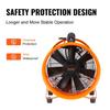 203.2mm Portable Extractor Fan Blower 5m Duct Hose Ventilator Industrial