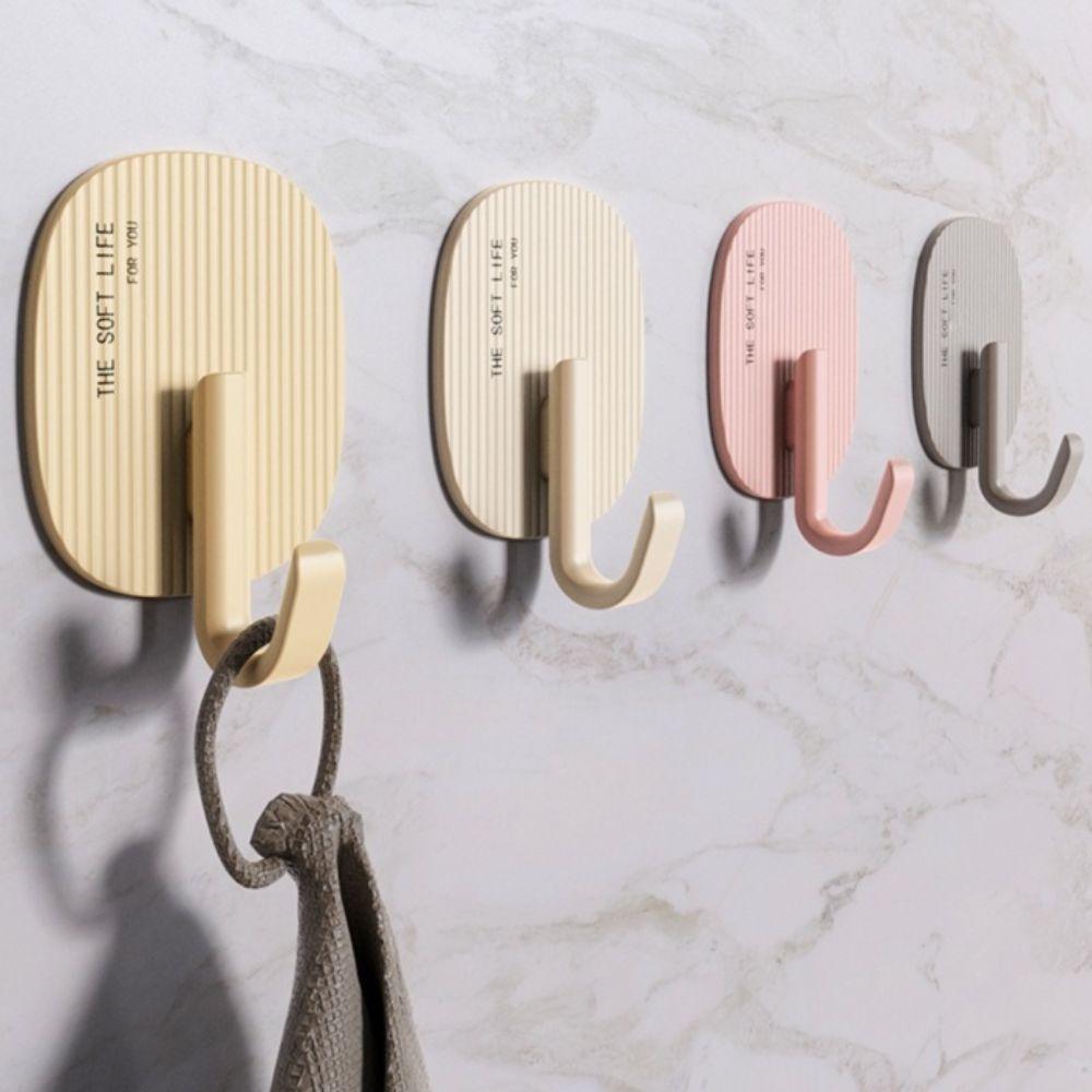 Wall-mounted Wall Hooks Strong Adhesive Coat Hanger Hook Kitchen Hanger Home Storage Accessories