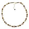 Vintage Brun Naturlig Tigerøye Stein Choker Halskjede For Kvinner Nytt Trendy Håndlaget Perlekjede Halskjede Smykker Gave